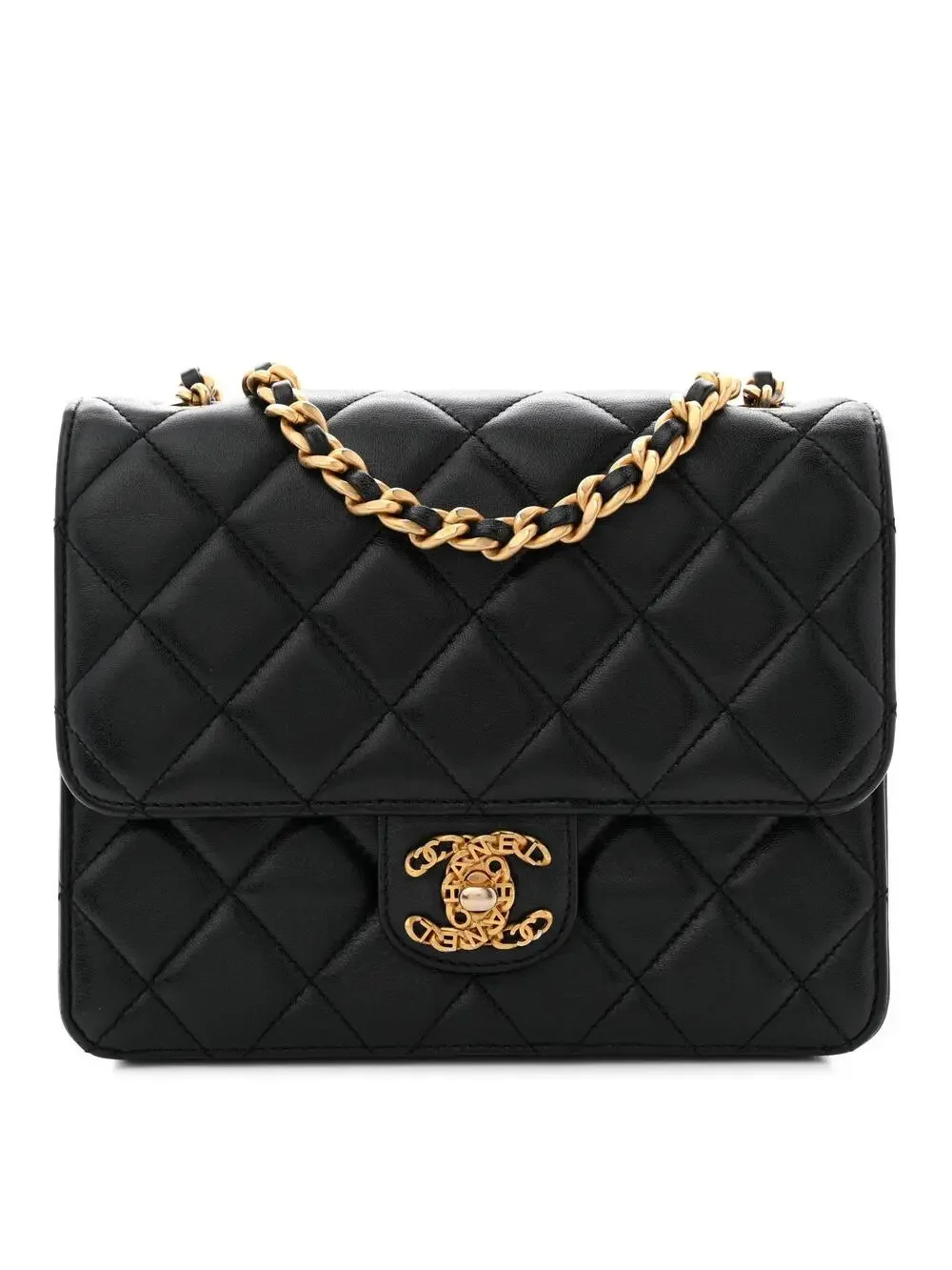 Chanel Lambskin Quilted Cc Logo Mini #284918C39B